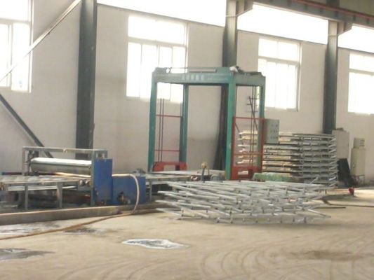 เครื่องขึ้นรูปแผ่นหลังคาหนา 3 มม. - 6 มม. , เครื่องกดกระเบื้องกึ่งอัตโนมัติ