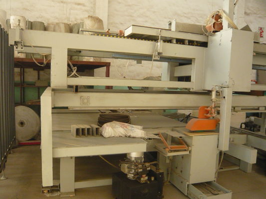 เครื่องผลิตแผ่นยิปซัมไฟเบอร์ซีเมนต์กึ่งอัตโนมัติ รูปแบบขนาดใหญ่