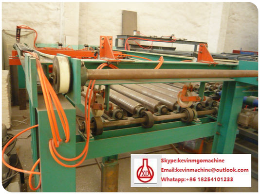 เครื่องขึ้นรูปแผ่นหลังคาผนังแซนวิชไฟเบอร์ซีเมนต์ พร้อมเทคโนโลยีการอัดรีดแบบลูกกลิ้งคู่