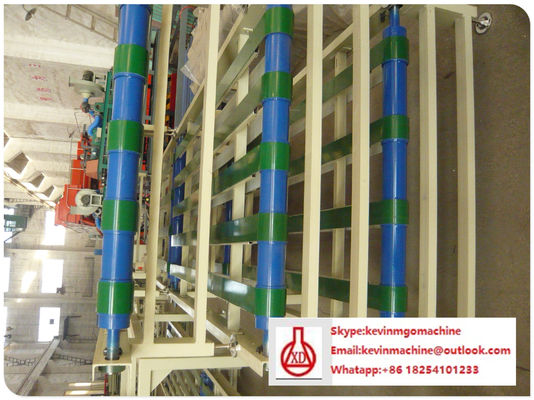 เครื่องขึ้นรูปแผงผนังความจุสูงสำหรับบอร์ดไฟเบอร์ซีเมนต์/บอร์ดแซนวิช Mgo