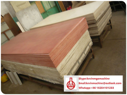 เครื่องทำแผ่นผนังกันไฟน้ำหนักเบาด้วยเทคโนโลยีการอัดรีดแบบลูกกลิ้งคู่