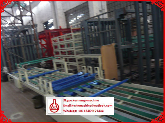 เครื่องทำกระเบื้องหลังคาความเร็วสูง พร้อมระบบควบคุมอัตโนมัติ PLC เทคโนโลยี Mitsubishi