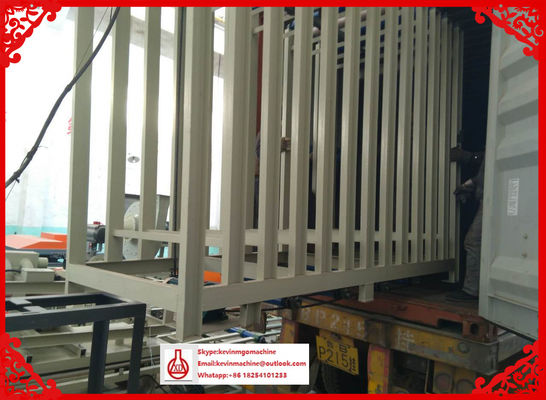 เครื่องทำแผงแซนวิช Mgo Board พร้อมระบบผสมอัตโนมัติเต็มรูปแบบและเลื่อยตัด