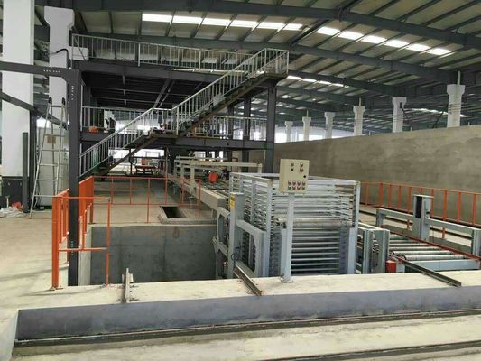 สายการผลิตกระดาษมะกนีเซียมออกไซด์แบบครึ่งอัตโนมัติ ความกว้าง 1200 มม