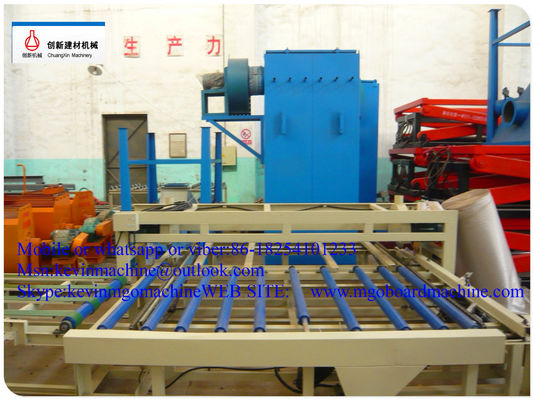 กระบวนการผลิตกระดาษ Mgo ที่ปรับความหนา ด้วยความจุ 2000 แผ่นต่อวัน