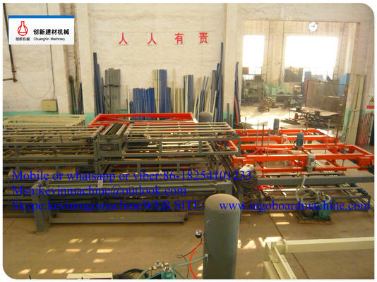 สายการผลิตแผ่น MgO อัตโนมัติ ความหนา 2 - 25 มม. พร้อมความยาวไม่จำกัด และความกว้าง 1.3 เมตร