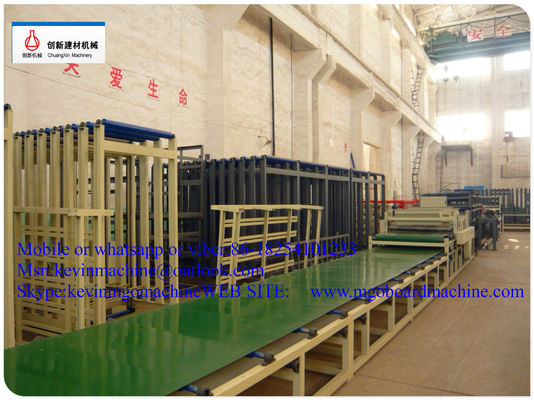 ปรับความหนา Mgo การผลิต Mgo เครื่องกระดาษสําหรับแผ่นมะกนีเซียมออกไซด์