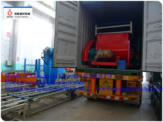 สายการผลิตแผ่นแมกนีเซียมออกไซด์ / อุปกรณ์ผลิตแผงผนัง