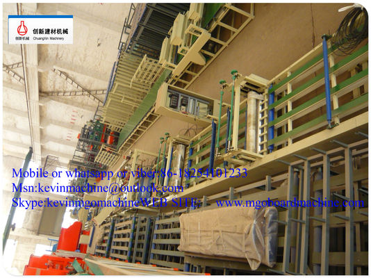 Laminated Fireproof Mgo Board Production Line for Decorating Wall Indoor