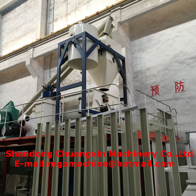 54KW Waterproof Mgo Board Production Line WIth Double - Shaft Mixing Machine