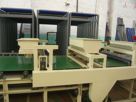 เครื่องทำแผงผนังตกแต่งกันไฟ Mgo สำหรับแผงแซนวิช EPS อัตโนมัติ