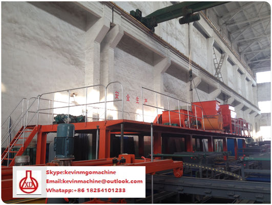 เครื่องทําแผ่นผนังส่วนแยกของวัสดุมะกนีเซียมออกไซด์ 50HZ