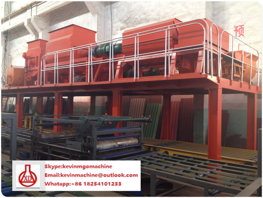 เครื่องทําแผ่นผนังส่วนแยกของวัสดุมะกนีเซียมออกไซด์ 50HZ