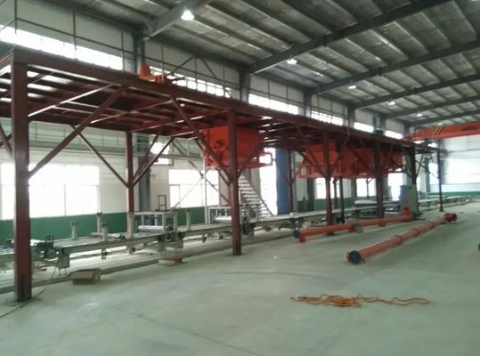 เครื่องทำแผ่นไฟเบอร์ซีเมนต์คอนกรีตน้ำหนักเบาสำหรับวัสดุก่อสร้าง