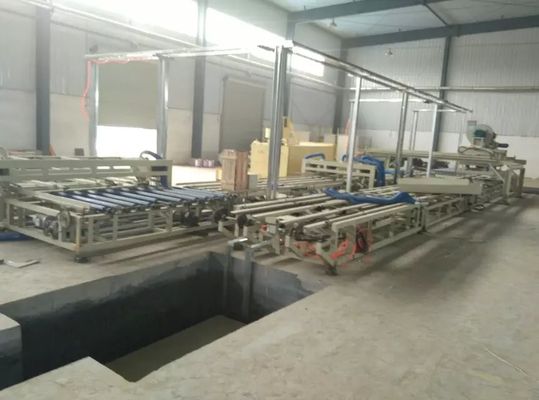 เครื่องทำแผ่นไฟเบอร์ซีเมนต์คอนกรีตน้ำหนักเบาสำหรับวัสดุก่อสร้าง