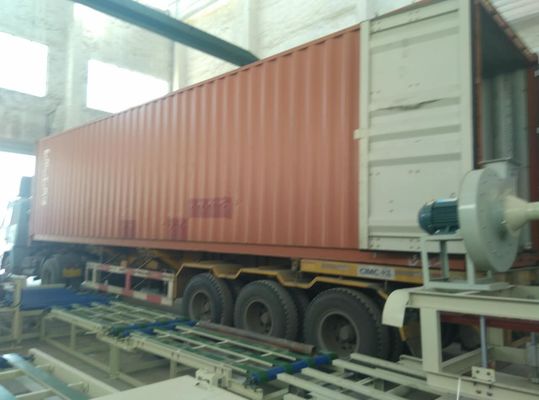 สายการผลิตบอร์ด MgO ขนาด 54KW เครื่องทำแผ่นผนังกั้นภายใน