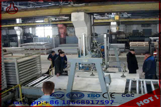 800 Sheet / Shift Noncombustible Mgo Board Production Line สําหรับการตกแต่งภายใน