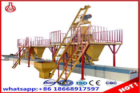 เครื่องจักรแผงแซนวิช EPS ไฟเบอร์ซีเมนต์ควบคุม PLC สำหรับแผงหลังคาและผนัง