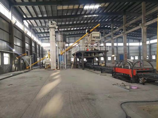 เครื่องแผงผนังน้ำหนักเบาแซนวิช Mgo อัตโนมัติเต็มรูปแบบ