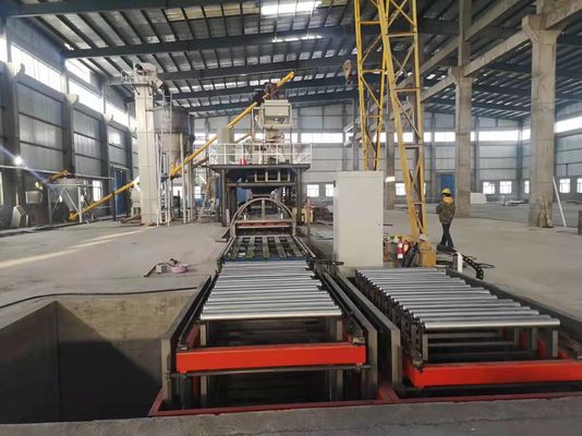 เครื่องแผงผนังน้ำหนักเบาแซนวิช Mgo อัตโนมัติเต็มรูปแบบ