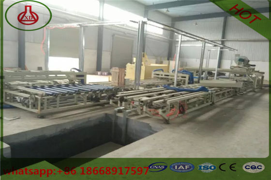 สายการผลิตแผ่นไฟเบอร์ซีเมนต์ภายนอกสำหรับบ้านสำเร็จรูป น้ำหนักเบา