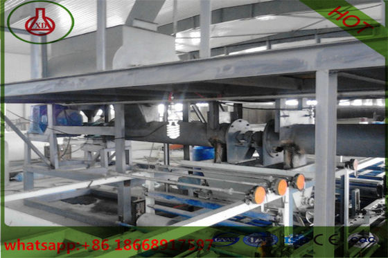 เครื่องทำแผ่นไฟเบอร์ซีเมนต์ Mgo สำเร็จรูป อุปกรณ์ผลิตแผ่น