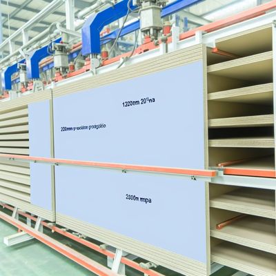 สายการผลิตแผ่นซีเมนต์เส้นใย สําหรับความกว้าง 1200 มม และความแข็งแรง ≥20Mpa