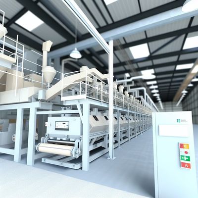 1.2-1.6g/cm3 ความหนาแน่น สายการผลิตแผ่นซีเมนต์ไฟเบอร์ ความดึงดูดน้ําต่ําสําหรับการใช้ในอุตสาหกรรม