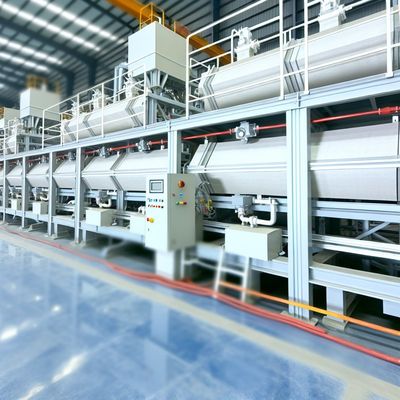 สายการผลิตแผ่นไฟเบอร์ซีเมนต์ที่มีความหนาแน่น 1.2-1.6g/cm3 และค่าการนำความร้อน ≤0.25W/mk