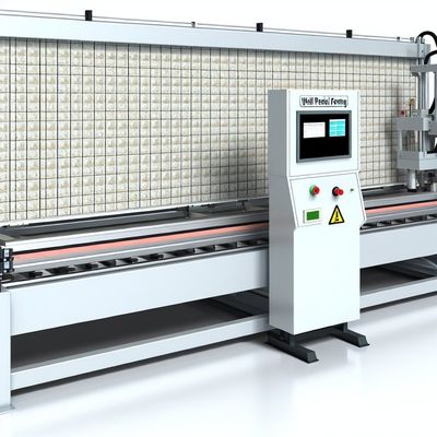 เครื่องขึ้นรูปแผงผนังพร้อมหน้าจอสัมผัส Delta, 380V 50Hz