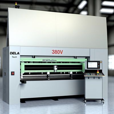 เครื่องปั้นแผ่นผนัง 380 วอลล์ พร้อมจอสัมผัส Delta & การให้อาหารอัตโนมัติ