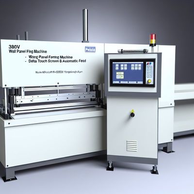 เครื่องปั้นแผ่นผนัง 380 วอลล์ พร้อมจอสัมผัส Delta & การให้อาหารอัตโนมัติ