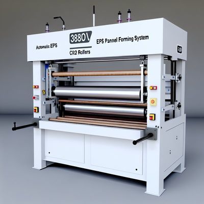 เครื่องปั้นแผ่นผนัง 380V พร้อมหมุนหมอง EPS อัตโนมัติและม้วน Cr12