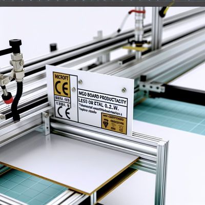 Thermal Conductivity ≤0.2W/m.k MgO Board Production Line with CE Certification