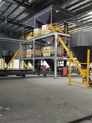 เครื่องขึ้นรูปแผงผนัง XPS Board Sandwich Panels เครื่องเคลือบซีเมนต์