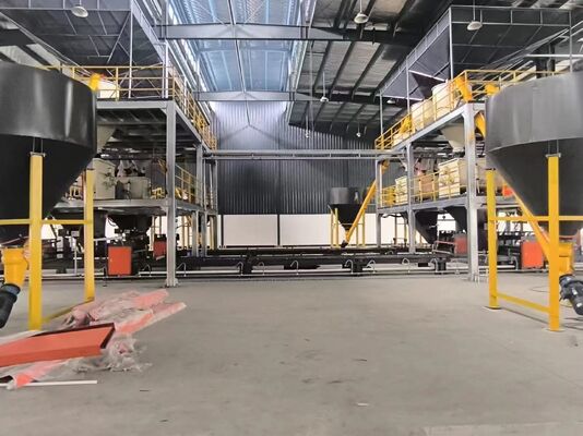 เครื่องปั้นแผ่นผนังที่ให้บริการ XPS Insulation Tile Backer Board สายการผลิต