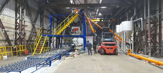 Heat Treated XPS Backer Wall Panel Machine with 50-250mm Thickness and 15-30 KW Power Range