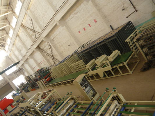 เครื่องจักรผลิตแผ่น MgO กันไฟอัตโนมัติ พร้อมกำลังผลิต 1200 แผ่นต่อวัน 8 ชั่วโมง