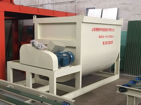 เครื่องทำแผ่นเพดานไฟเบอร์ซีเมนต์, สายการผลิตแผงแซนด์วิช