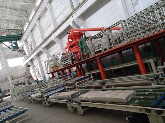 สายการผลิตแผ่นไฟเบอร์ซีเมนต์อัตโนมัติกำลังการผลิตสูง, เครื่องขึ้นรูปแผ่น