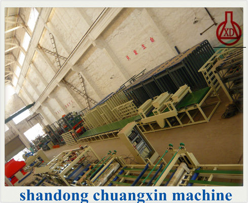 เครื่องทำแผงแซนวิชไฟเบอร์ซีเมนต์, สายการผลิตบอร์ดแมกนีเซียมออกไซด์