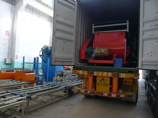 สายการผลิตซีเมนต์ใยและแผ่นผนังแซนด์วิช ความจุ 2000 ตารางเมตร