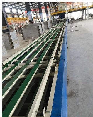 CE โครงสร้างเหล็ก กระจก แม็กนีเซียมบอร์ดและไฟเบอร์ซีเมนต์บอร์ดเครื่อง