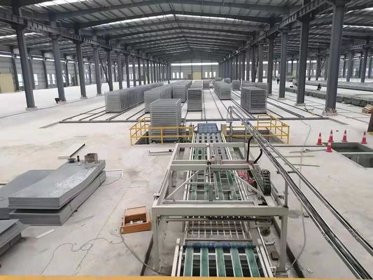 สายการผลิตแผ่น MgO อัตโนมัติที่มีความหนาแน่นของแผ่น≥1.2g/Cm3