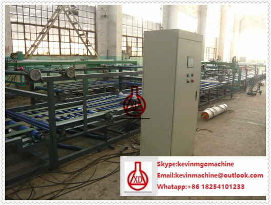 Mgo Board Production Line , Dual Channel Roll Style System Lightweight Wall Panel Machine