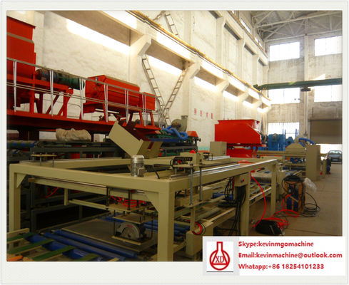 Construction Material Making Machinery for Mgo / Mgcl / Fiber Glass Mesh Raw Material