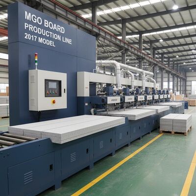 สายการผลิตกระดาษ MgO การตัดที่มีรุ่นปี 2017 และสีสินค้าที่ปรับปรุงเพื่อการผลิตกระดาษทนทาน